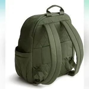 NEW WITH TAGS Vera Bradley Bancroft Backpack, Bronze Green Amazon.com: Vera Bradley Women main image 3